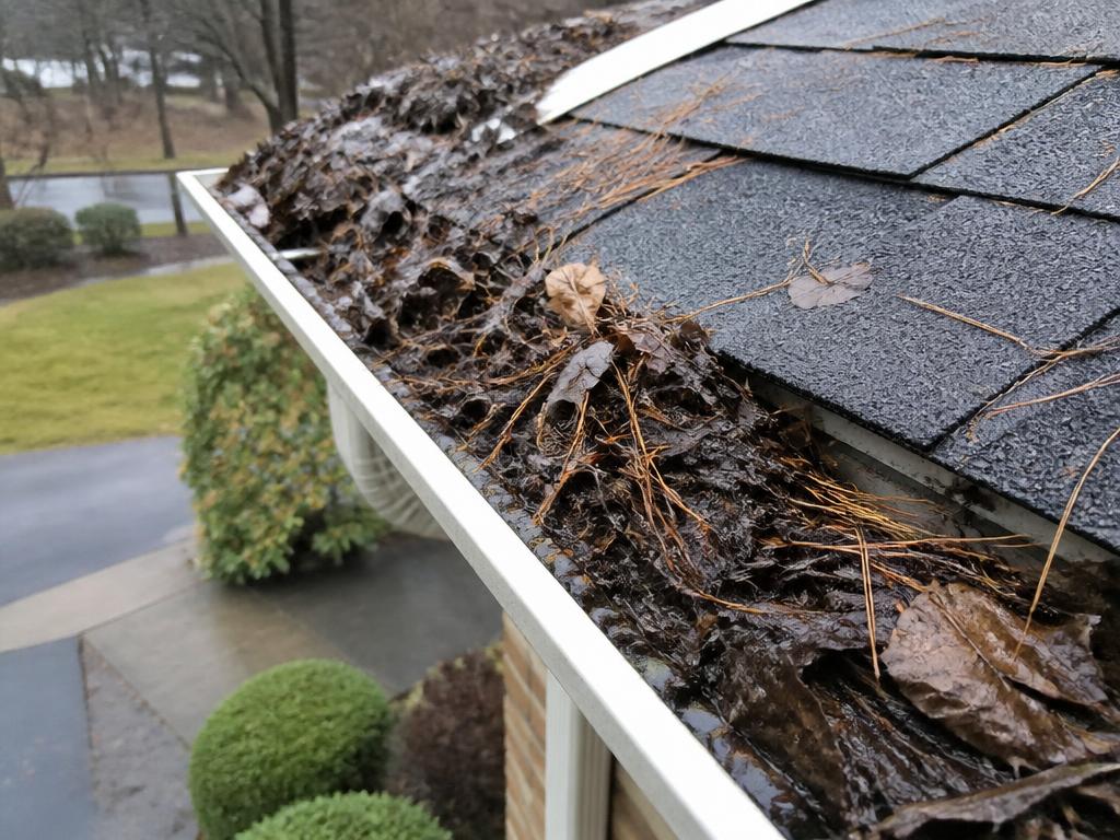 BEFORE: residential gutter